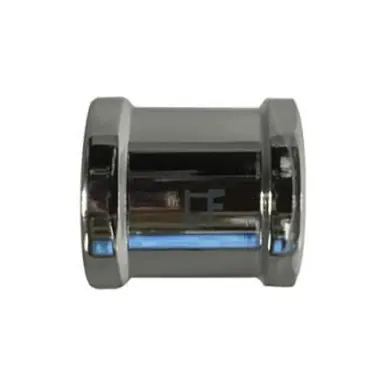 Midland Industries 781103-08 - Coupling, 1/2" 1/2", Brass, Chrome-Plated