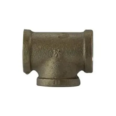 Midland Industries 44254LF - Pipe Tee, 3/4" FPT x 3/4" FPT x 3/4" FPT, Bronze
