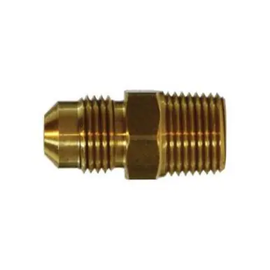 Midland Industries 10268L - Light Pattern Adapter, 1/2" Male Flared x 3/8" Male NPTF, Brass
