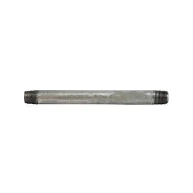 Midland Industries 56002 - Welded Pipe Nipple, 1/8" MPT x 1/8" MPT, 1-1/2" L, Steel, Galvanized, SCH
