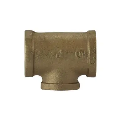 Midland Industries 80106-321624 - Reducing Tee, 2" 1" 1-1/2", Bronze