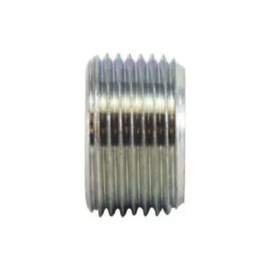 Midland Industries 66713 - Reducer Face Bushing, 1" MPT x 3/4" FPT, Steel, Zinc-Plated