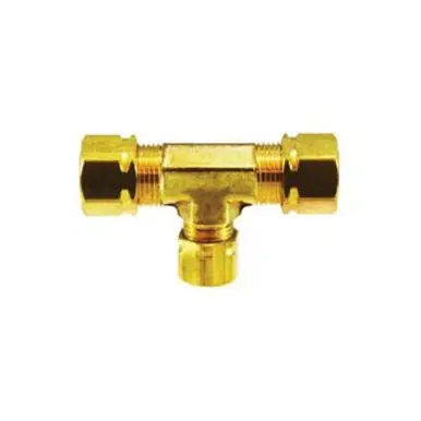 Midland Industries 26104 - Captive Sleeve Tee w/ 26004 Sleeve Nut, 5/16" Compression x 5/16"