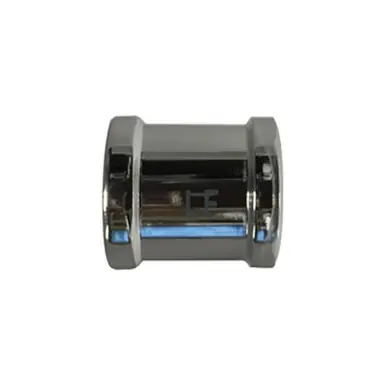 Midland Industries 81119-0804 - Reducing Coupling, 1/2" 1/4", Brass, Chrome-Plated