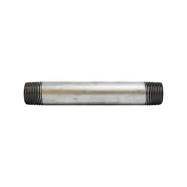 Midland Industries 56083 - Welded Pipe Nipple, 3/4" MPT x 3/4" MPT, 2-1/2" L, Steel, Galvanized, SCH
