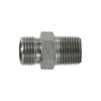 Midland Industries FSO24042424 - Straight Connector, 2" Male ORFS x 1-1/2" NPT(M), Steel