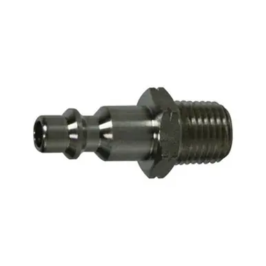 Midland Industries 28546SS - Industrial Interchange Plug, 1/4" MIP, Stainless Steel