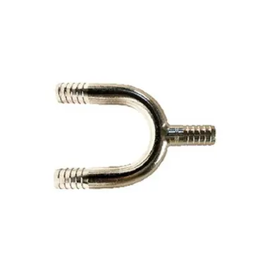 Midland Industries 34621T - Thinwall U-Bend w/ Manifold, 1/4" Barbed x 1/4" Barbed, Stainless Steel