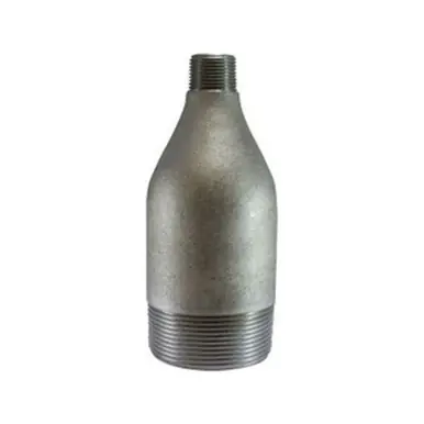 Midland Industries 93139 - Swage Standard Nipple, 6" 3", Steel, Zinc-Plated, SCH 40 Schedule