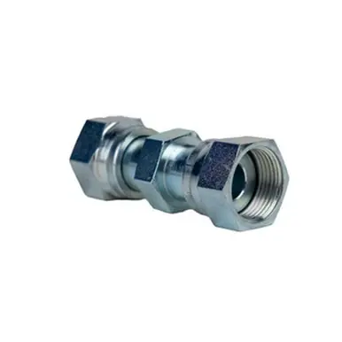 Midland Industries FS65101212 - Straight Union, 1-3/16" Female ORFS x 1-3/16" Female ORFS, Steel