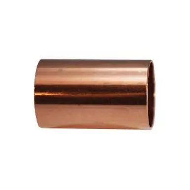 Midland Industries 77219 - Solder Joint Coupling without Tube Stop, 1/8" C x 1/8" C, Copper