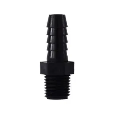 Midland Industries 33324P - Adapter, 4" Hose Barbed x 4" MIP, Polypropylene
