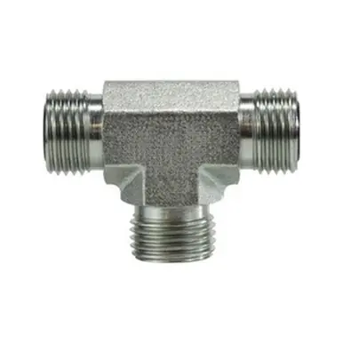 Midland Industries FS26031212 - Union Tee, 1-3/16" Male ORFS x 1-3/16" Male ORFS x 1-3/16" Male