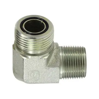 Midland Industries FS25012424 - 90° Elbow, 2" Male ORFS x 1-1/2" MIP, Steel