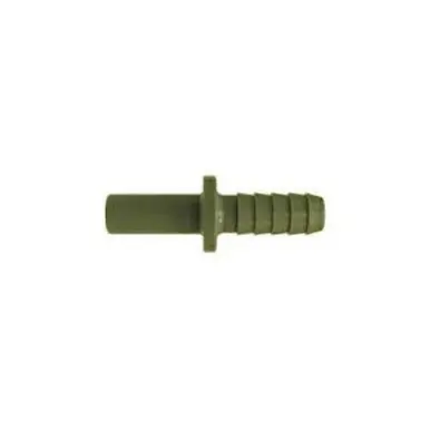 Midland Industries 20854P - Adapter, 1/4" Push-On Hose Stem x 1/4" Hose Barbed, Polypropylene