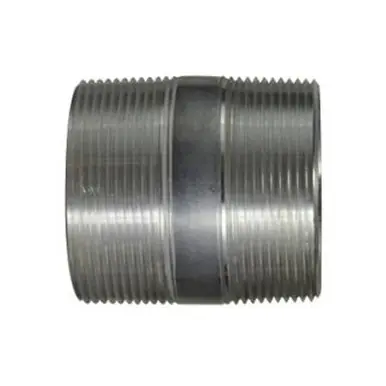 Midland Industries 76200 - Pipe Nipple, 3" MPT x 3" MPT, Close L, Aluminum