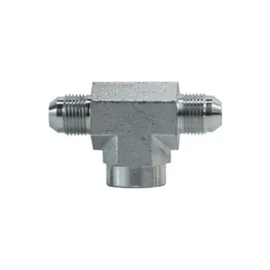 Midland Industries 26022424 - Branch Tee, 1-7/8" 37° JIC Flared x 1-7/8" 37° JIC Flared x 1-1/2"