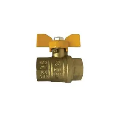 Midland Industries 940171T - Ball Valve, 1/4" Nominal, FPT x FPT, 600 psi WOG Pressure, -22 to 302°