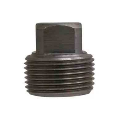 Midland Industries 107681 - Square Head Plug, 4" MPT, Steel