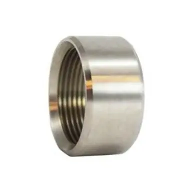 Midland Industries 63776 - Half Coupling, 1-1/4" FPT x 1-1/4" Butt Weld, Stainless Steel, 150 lb