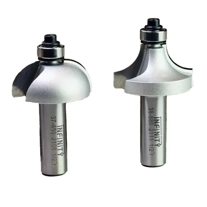 Infinity Tools 1/2" Shank Drop Leaf Table Router Bit Set