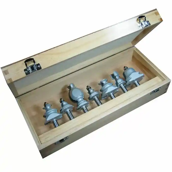 Infinity Tools 1/2" Shank 7-Pc. Colonial Period Router Bit Set