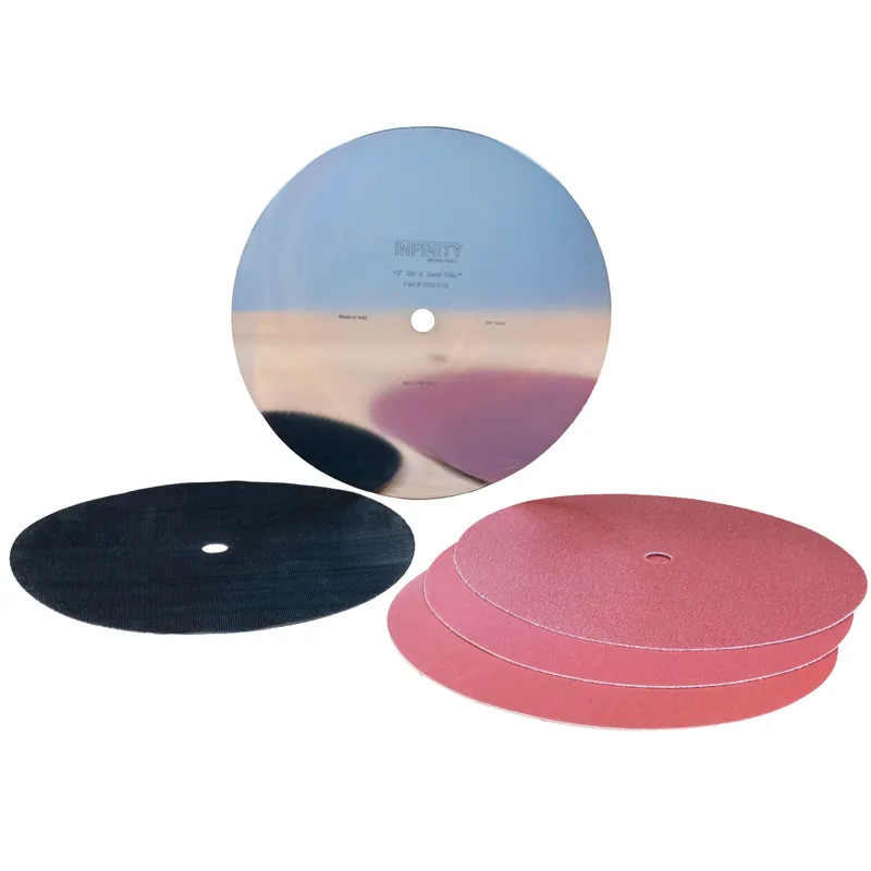 Infinity Tools Table Saw Setup & Sanding Disc 5-Pc. Package, 5/8" Arbor