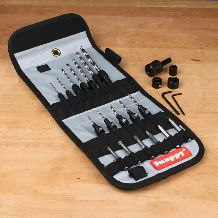 Make it Snappy Tools 25-Piece Countersink & Quick Change Drill Set