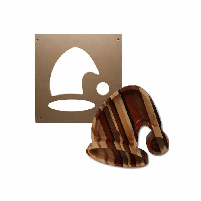 Infinity Tools Santa Hat Tray Template
