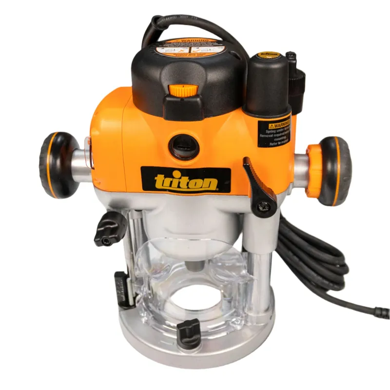 Triton 3-1/4 HP Dual Mode Precision Plunge Router (TRA001)