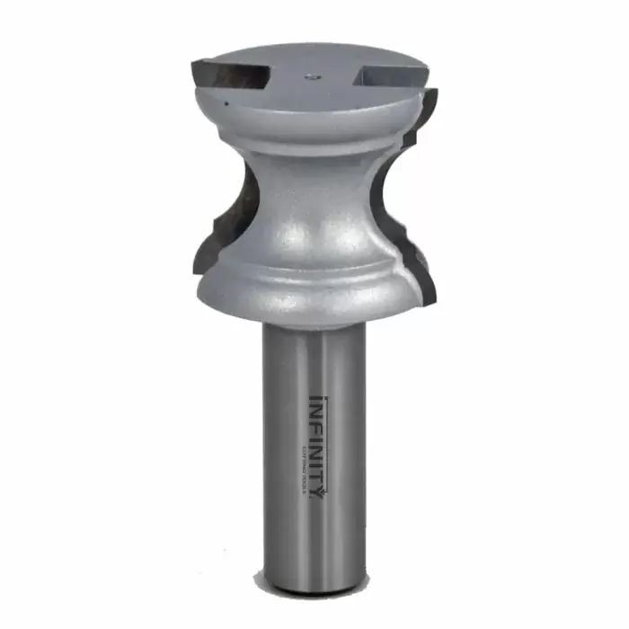 Infinity Tools 1/2" Shank 17th Century Router Bit, Double Ogee