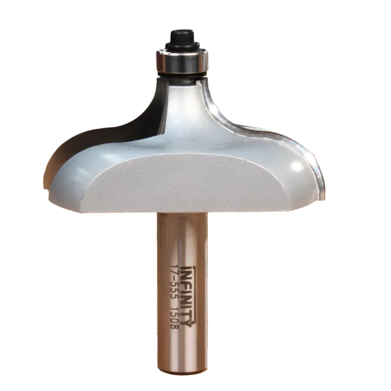 Infinity Tools 1/2" Shank 17th Century Router Bit, Classic Ogee Jumbo