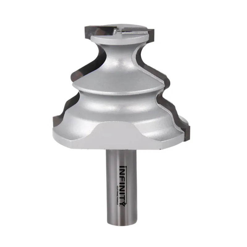 Infinity Tools 1/2" Shank Colonial Period Router Bit, Base Board Endcap