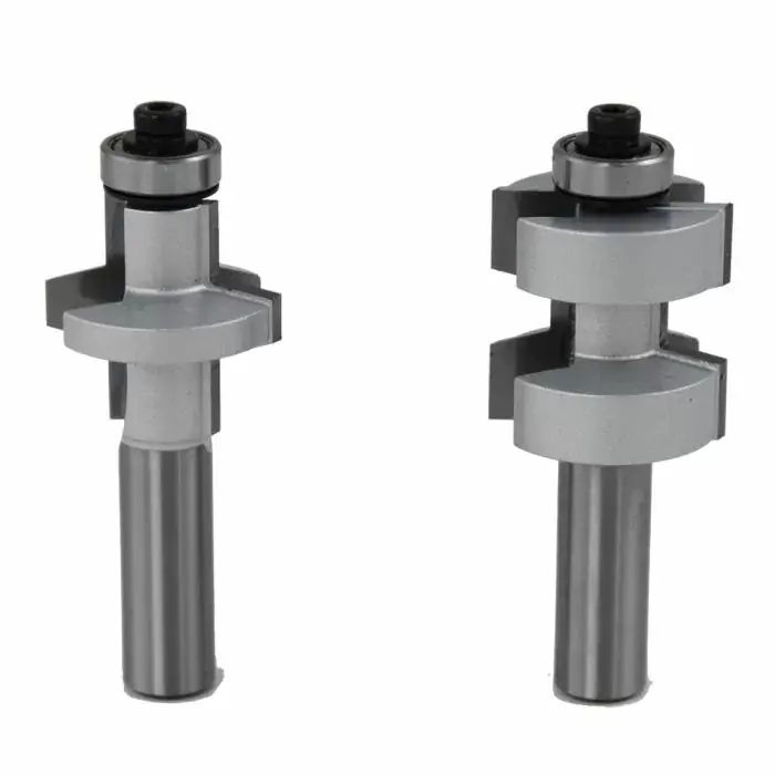 Infinity Tools 1/2" Shank Bevel Glue Joint Router Bit Set
