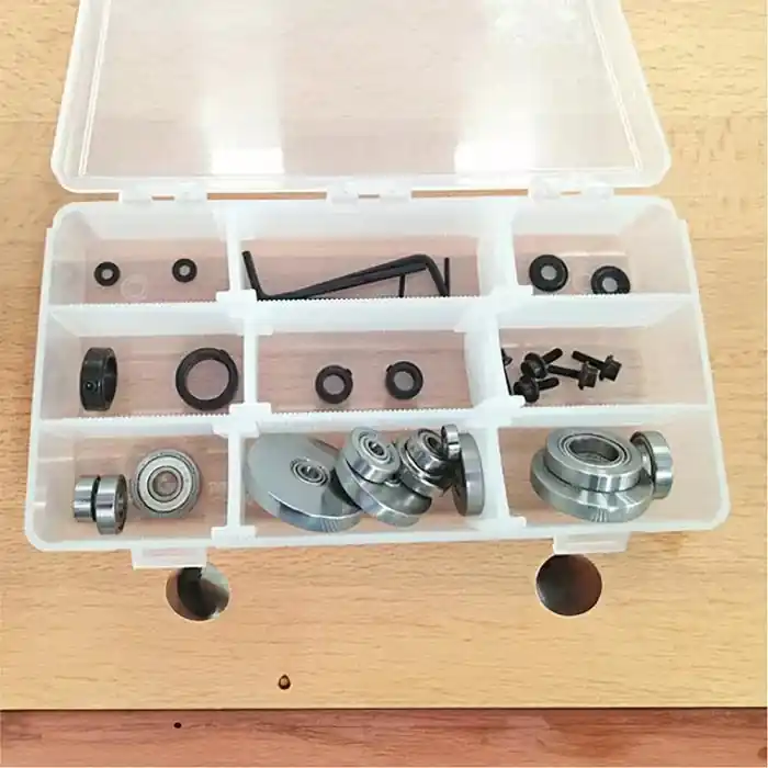 Infinity Tools 33-Pc. Router Bit Bearing Emergency Kit