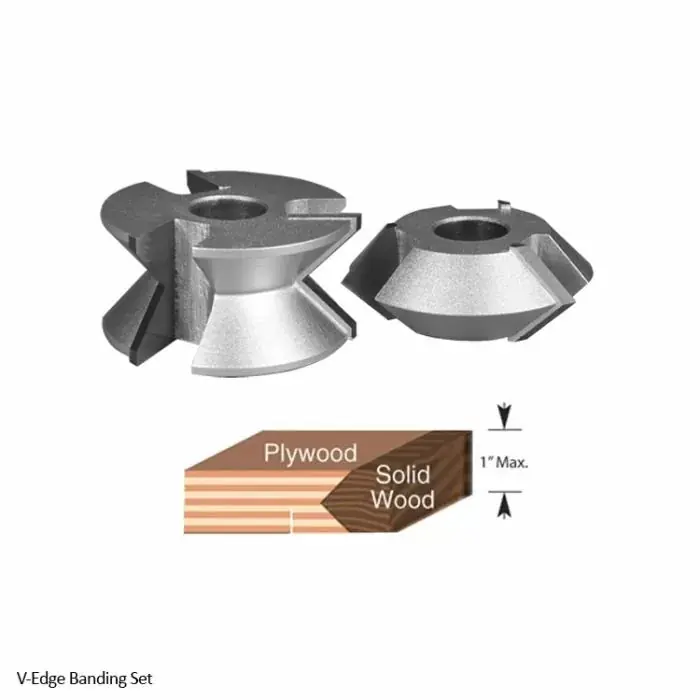 Infinity Tools Edge Banding Shape-Up Shaper Cutters