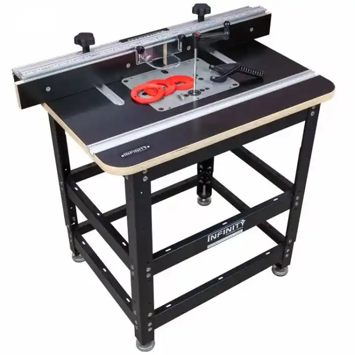 Infinity Tools Essential Router Table Package with JessEm Rout-R-Lift 3.5XT (02318)