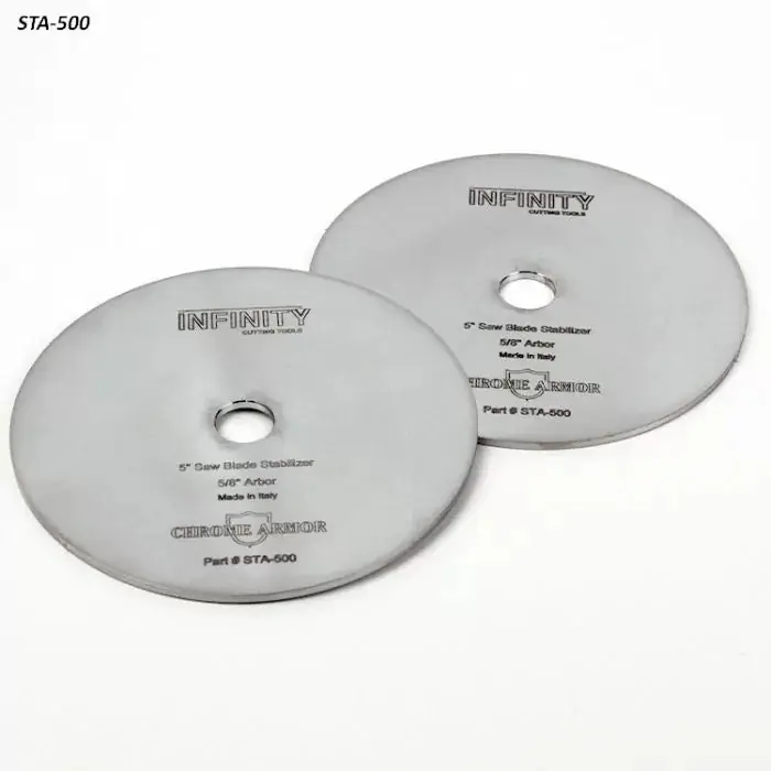 Infinity Tools Saw Blade Stabilizer 5", 5/8" Bore - Sold as Pair