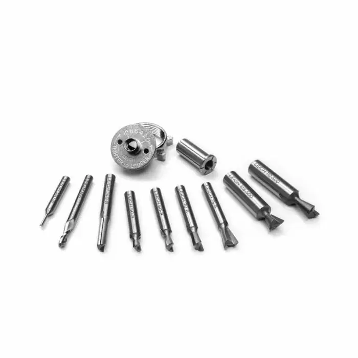 Leigh 11-Pc. RTJ400 Accessory Router Bit & Bushing Kit