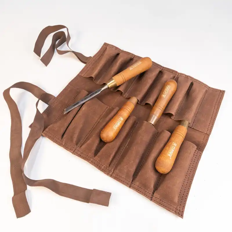 Narex 14 Pocket Premium Leather Tool Roll