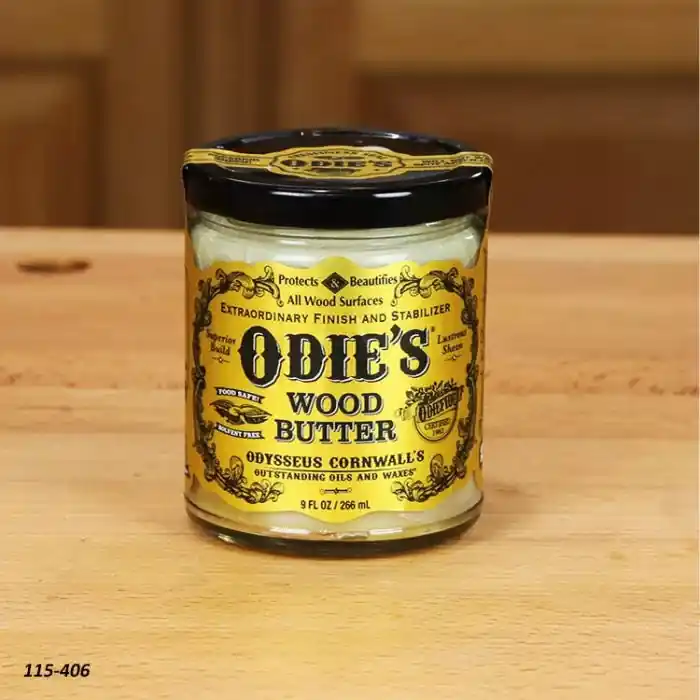 Odie‘s Oil Wood Butter Food Safe Wood Finish - 9 oz. Jar