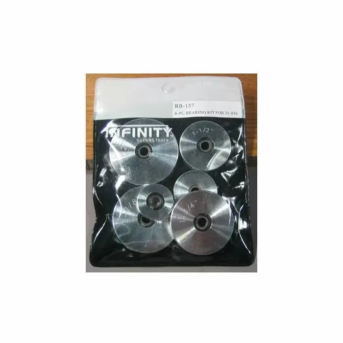 Infinity Tools 6-pc. Router Bit Bearing Kit, 3/16" I.D.