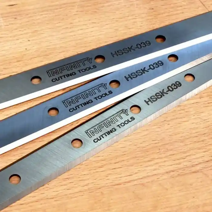 Infinity Tools Replacement Planer Knives for DeWalt DW734