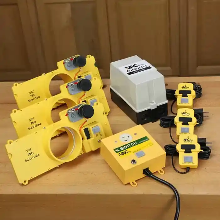 iVac 8-Pc. Auto Dust Collection w/ Contactor