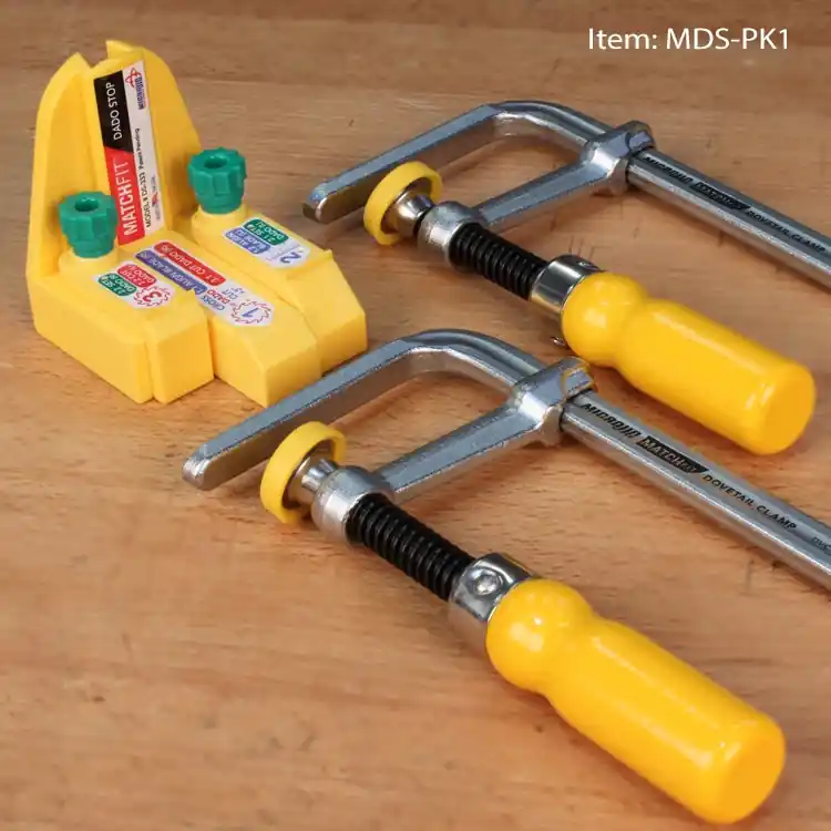 MicroJIG MATCHFIT Dado Stop Package 1