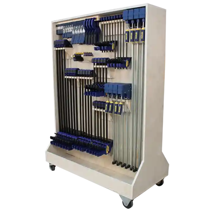 Two-Sided Mobile Clamp Rack Plans
