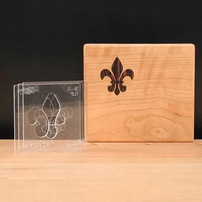 Infinity Tools Fleur De Lis - Multi-Layer Inlay System