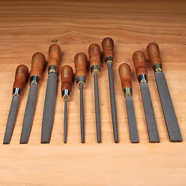 Narex 10pc. Master Rasp Set, Machine Stitched