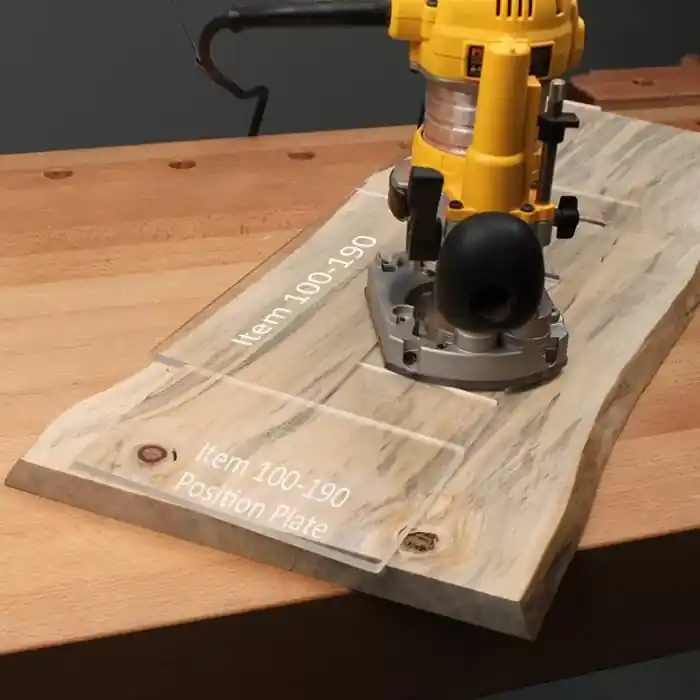 Infinity Tools Positioning Plates for Multi-Layer Inlay Template System