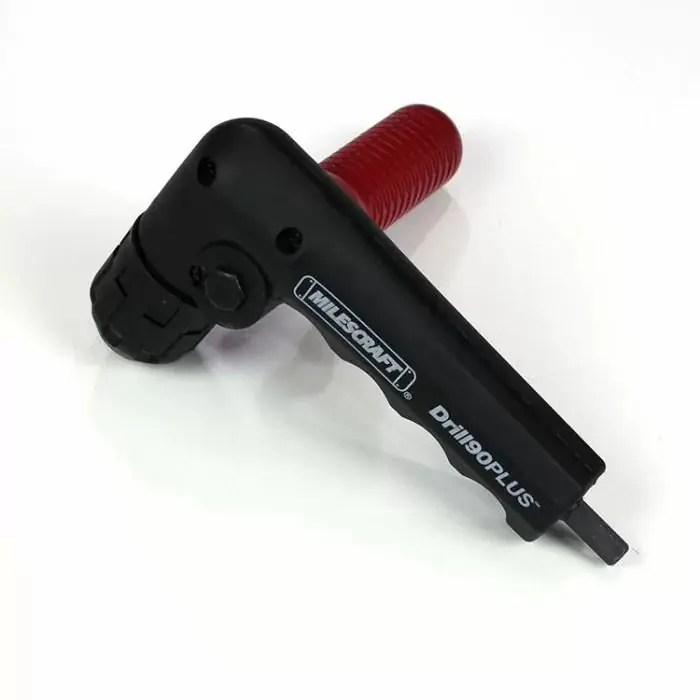 Milescraft Drill90Plus Right Angle Drill Attachment with Keyless Drill Chuck